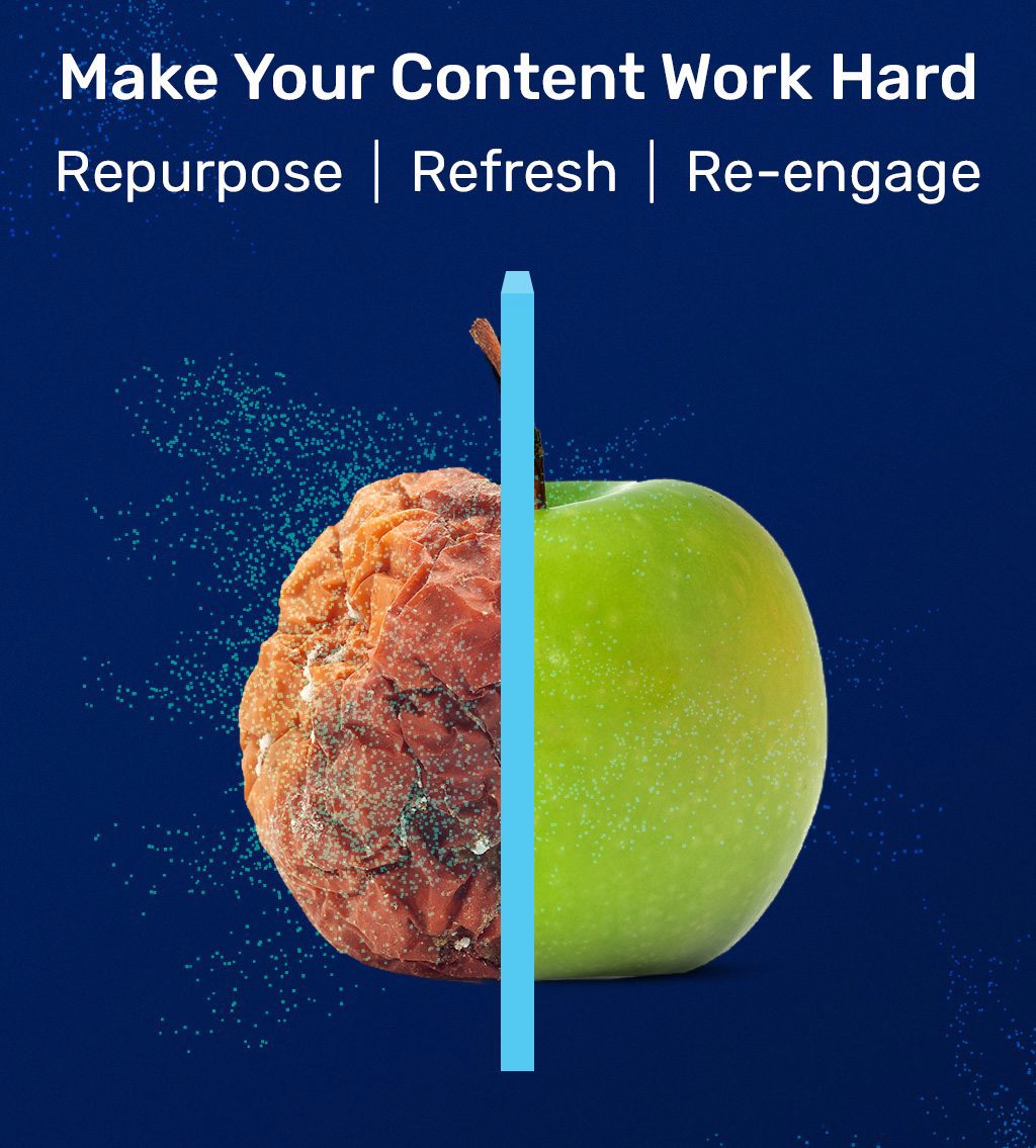 Make Your Content work hard graphic
