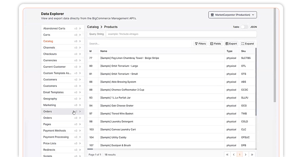 sprokit-data-explorer-screenshot-1 Visual of the data explorer interface