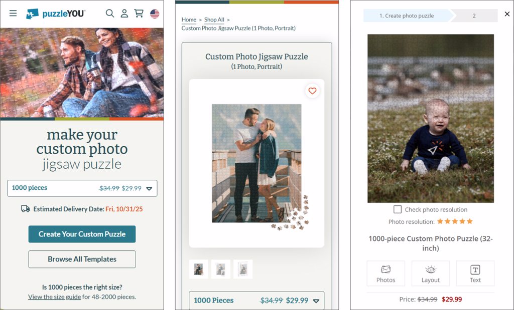 puzzleYOU Mobile Examples